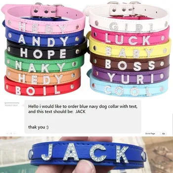 Pet Dog Target ID Name Custom Cat Dog Collar Leather Puppy Collars for Small Medium Dogs Personalized Tags XS/M/L/XL
Pet Dog Target ID Name Custom Cat Dog Collar Leather Puppy Collars for Small Medium Dogs Personalized Tags XS/M/L/XL