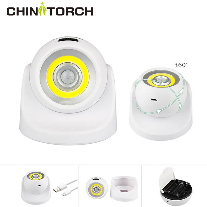 LED Motion Sensor Light 360 Degree Night Light For Outdoor Indoor Bright Wireless Ceiling Lamp Rechargeable Wall Nightlight
LED Motion Sensor Light 360 Degree Night Light For Outdoor Indoor Bright Wireless Ceiling Lamp Rechargeable Wall Nightlight
