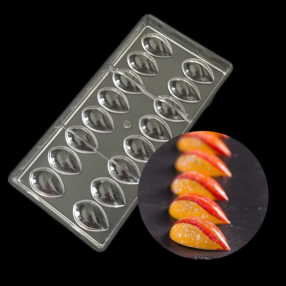 Olive Fruit Drop Water Lemon Lotus Shape Polycarbonate Chocolate Mold PC Candy Making Pastry Tool Mould
Olive Fruit Drop Water Lemon Lotus Shape Polycarbonate Chocolate Mold PC Candy Making Pastry Tool Mould