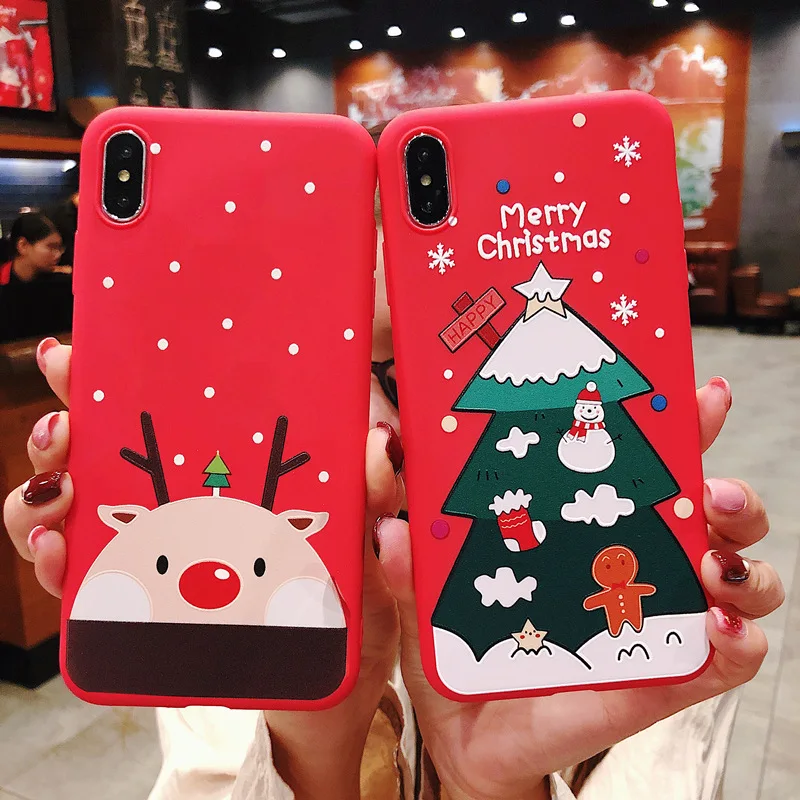 Christmas Gift Phone Case For iPhone 6 7 8 6s Plus Santa Claus Tree Cases For iPhone X Xr Xs Max 5 5s se TPU Silicone Soft Cover
Christmas Gift Phone Case For iPhone 6 7 8 6s Plus Santa Claus Tree Cases For iPhone X Xr Xs Max 5 5s se TPU Silicone Soft Cover