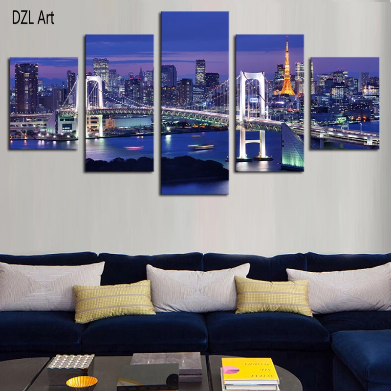 5 Panels(No Frame) Hot Sell Cross The Sea Bridges Picture Modern Wall Decor Print on Canvas Oil Painting Canvas Painting
5 Panels(No Frame) Hot Sell Cross The Sea Bridges Picture Modern Wall Decor Print on Canvas Oil Painting Canvas Painting