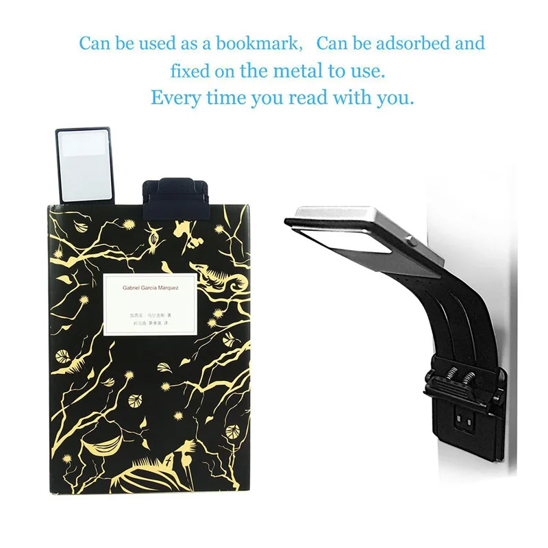 Portable LED Reading Book Light With Detachable Flexible Clip USB Rechargeable light flashlight reding lamp eyes protection bed
Portable LED Reading Book Light With Detachable Flexible Clip USB Rechargeable light flashlight reding lamp eyes protection bed