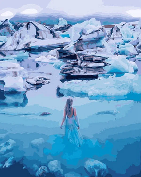 Unframe diy oil picture oil paintings by numbers figure painting paint by number for home decor 4050cm iceberg
Unframe diy oil picture oil paintings by numbers figure painting paint by number for home decor 4050cm iceberg