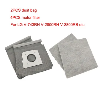 New 4*motor cotton filter +2*Washable LG vacuum cleaner bags dust bag replaces for LG V-743RH V-2800RH V-2800RB V-2800RY V-2810
New 4*motor cotton filter +2*Washable LG vacuum cleaner bags dust bag replaces for LG V-743RH V-2800RH V-2800RB V-2800RY V-2810