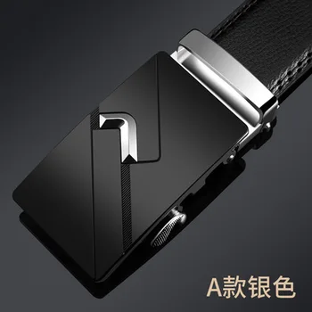 Luxury Automatic Buckle male belts 2019 Fashion Brand Designer Belt Men New arrival Men Leather Belt