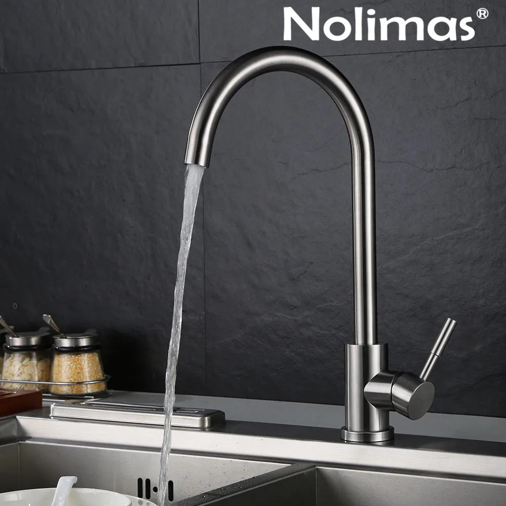 Brushed paints SUS 304 stainless steel Spool Mixer Water Faucet Kitchen Faucet Hot And Cold Double Control Faucets
Brushed paints SUS 304 stainless steel Spool Mixer Water Faucet Kitchen Faucet Hot And Cold Double Control Faucets