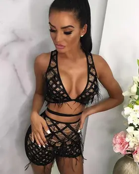 2019 fashion Hot sale Bandage suit Sexy Women Deep V-neck Backless Spaghetti strap Tassel celebrity body con suits wholesale
2019 fashion Hot sale Bandage suit Sexy Women Deep V-neck Backless Spaghetti strap Tassel celebrity body con suits wholesale