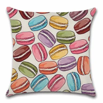 Delicious dessert Macaron colorful printed cushion cover Throw Decor Chair seat sofa Decoration Home kids bedroom Pillow case
Delicious dessert Macaron colorful printed cushion cover Throw Decor Chair seat sofa Decoration Home kids bedroom Pillow case