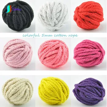 Wholesale Colorful 5MM Cotton Rope,Pouch Bag/clothes/pants/hat DIY Sewing Decoration Material Cotton Rope,80 Meters S0005L
Wholesale Colorful 5MM Cotton Rope,Pouch Bag/clothes/pants/hat DIY Sewing Decoration Material Cotton Rope,80 Meters S0005L