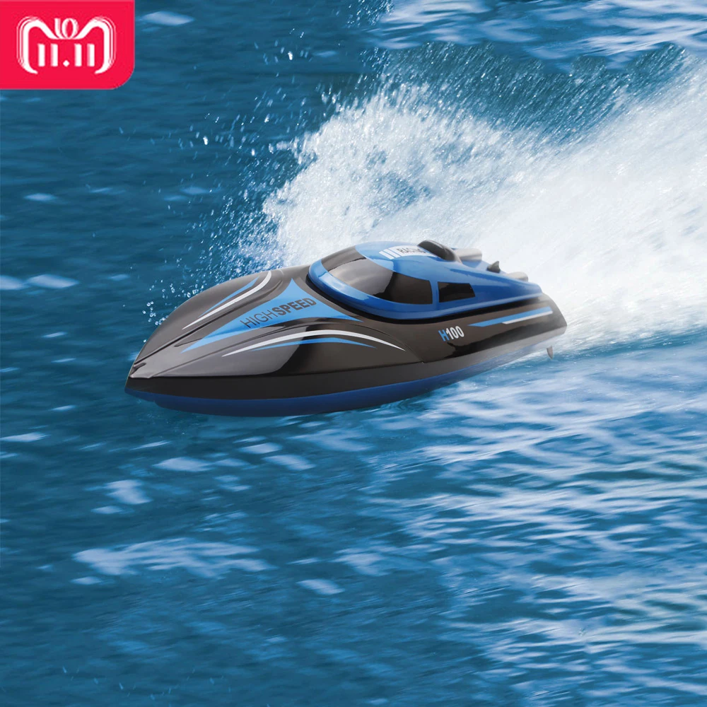 30km/h High Speed RC Boat H100 2.4GHz 4 Channel Racing Remote Control Boat with LCD Screen as gift For children Toys Kids Gift
30km/h High Speed RC Boat H100 2.4GHz 4 Channel Racing Remote Control Boat with LCD Screen as gift For children Toys Kids Gift