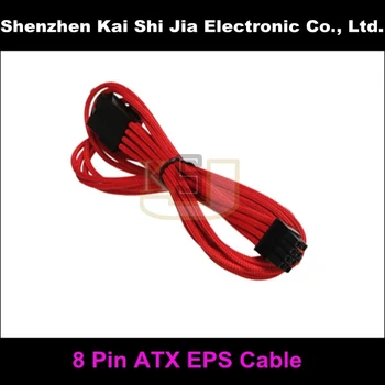 20PCS/ Lot 12" Single Sleeved Red 8 Pin CPU ATX EPS Female to Male Power Extension Cable
20PCS/ Lot 12" Single Sleeved Red 8 Pin CPU ATX EPS Female to Male Power Extension Cable
