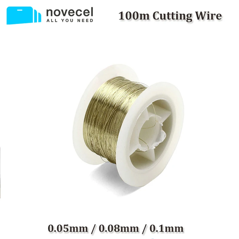 150M 0.035mm Super High Hardness Cutting Line Alloy Wire for Samsung and X Series Mobile Phone LCD Touch Screen Separating
150M 0.035mm Super High Hardness Cutting Line Alloy Wire for Samsung and X Series Mobile Phone LCD Touch Screen Separating