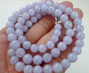 Free shipping 001614 CERTIFIED Chinese Natural Lavender (Jadeite) 7-8mm Smooth Bead Necklace
Free shipping 001614 CERTIFIED Chinese Natural Lavender (Jadeite) 7-8mm Smooth Bead Necklace