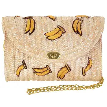 AUAU-Straw Crossbody Crochet Shoulder Bag Tassel Fringe Fashion Raffia Clutch Banana
AUAU-Straw Crossbody Crochet Shoulder Bag Tassel Fringe Fashion Raffia Clutch Banana