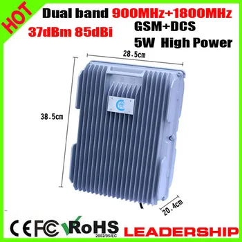 GSM+DCS 900mhz+1800mhz 5Watts 37dbm 85dbi mobile phone signal booster Ship/Tunnel/Farm/Village/Desert signal construction
GSM+DCS 900mhz+1800mhz 5Watts 37dbm 85dbi mobile phone signal booster Ship/Tunnel/Farm/Village/Desert signal construction