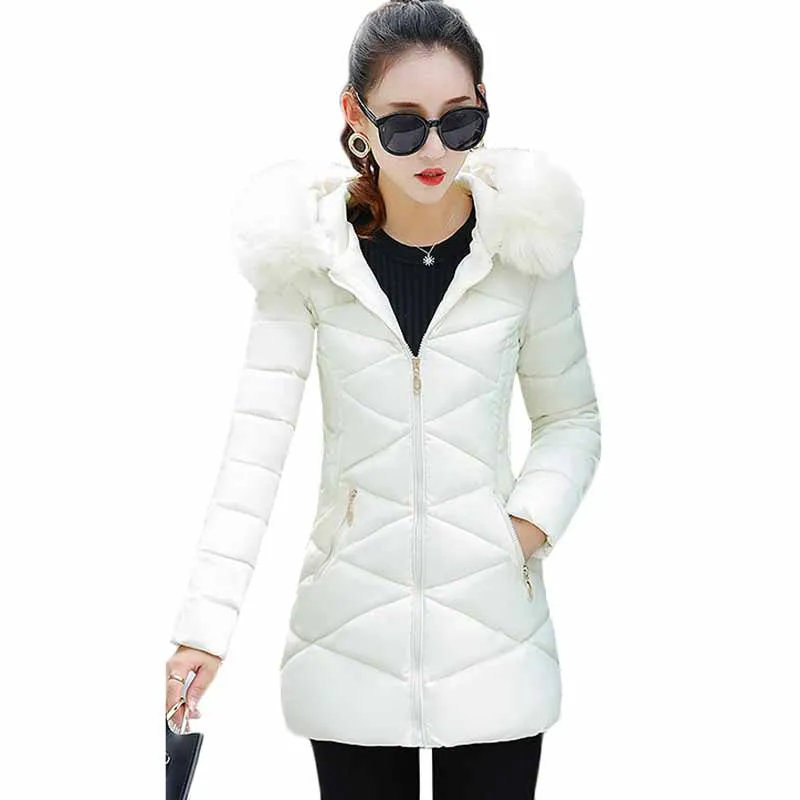 Winter Jacket Women 2018 Fashion Thick Warm Winter Down Cotton Jacket Women Parka Long Coat Slim Hooded Fur Collar Outerwear Z3
Winter Jacket Women 2018 Fashion Thick Warm Winter Down Cotton Jacket Women Parka Long Coat Slim Hooded Fur Collar Outerwear Z3