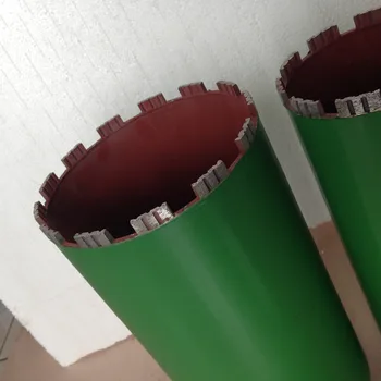 Promotion wet drill 152*450*10mm & M22 connector diamond wet drill bits core bit for hole opening on masonry/concrete wall
