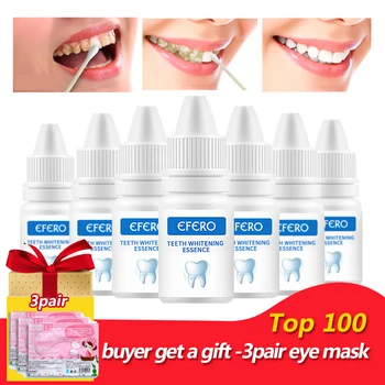 EFERO 1Pcs Teeth Whitening Gel Oral Hygiene Remove Stains Plaque Cleaning Tooth Bleaching Essence Whitening Serum Dental Care
EFERO 1Pcs Teeth Whitening Gel Oral Hygiene Remove Stains Plaque Cleaning Tooth Bleaching Essence Whitening Serum Dental Care