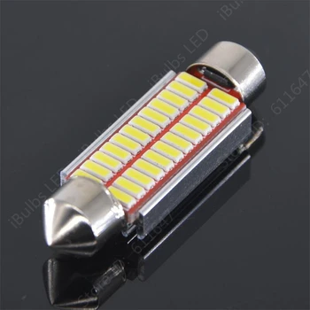 100pcs Super Bright Canbus Error Free 41mm 24 LED 4014 SMD Car Auto C5W Dome Interior Festoon Bulb Reading Map Lights DC 12V
100pcs Super Bright Canbus Error Free 41mm 24 LED 4014 SMD Car Auto C5W Dome Interior Festoon Bulb Reading Map Lights DC 12V