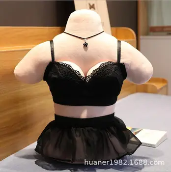 55cm Creative girlfriend Plush Pillow Big Breast pajamas Stuffed Soft Sexy Cushion plush Toy for Gift
55cm Creative girlfriend Plush Pillow Big Breast pajamas Stuffed Soft Sexy Cushion plush Toy for Gift