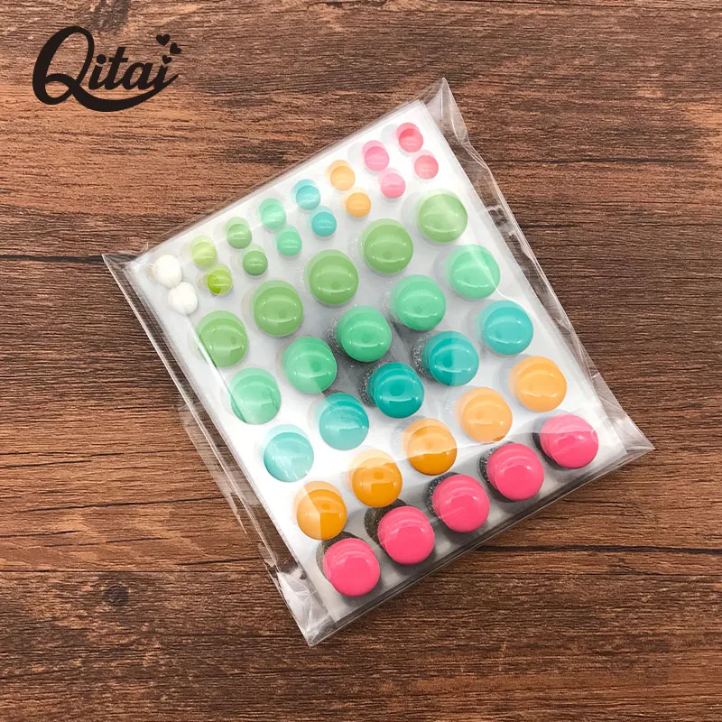 QITAI 6pcs/lot Scrapbooking Stickers Round Dot Circle Ring Decoration Sugar Sprinkles Blink DIY Enamel Resin Sticker ES025
QITAI 6pcs/lot Scrapbooking Stickers Round Dot Circle Ring Decoration Sugar Sprinkles Blink DIY Enamel Resin Sticker ES025
