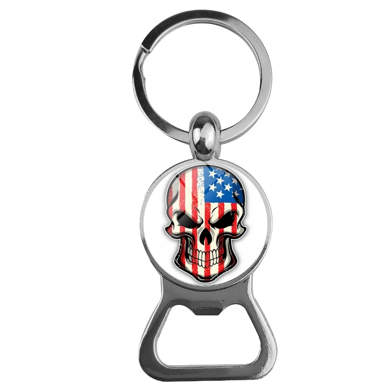 Creative USA Turkey National Flag Bottle Opener Keychains Punk Skull Viking Key Chain Men Jewelry Accessories
Creative USA Turkey National Flag Bottle Opener Keychains Punk Skull Viking Key Chain Men Jewelry Accessories