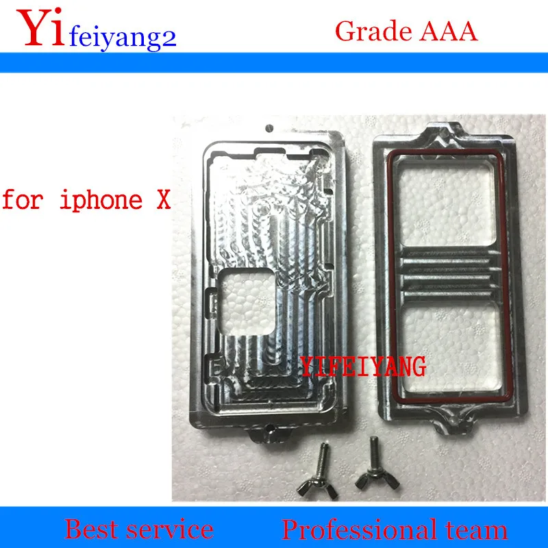 1SET A Quality Frame mould for iphone X 10 glass frame cold glue sticker holding mold Dedicated Screen frame
1SET A Quality Frame mould for iphone X 10 glass frame cold glue sticker holding mold Dedicated Screen frame