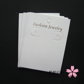 (50 Pieces/lot)5.7*7.7cm Earring Packaging cards White color forJewelry package and Displays
(50 Pieces/lot)5.7*7.7cm Earring Packaging cards White color forJewelry package and Displays