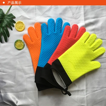 1PCS Cotton Layer Silicone BBQ Gloves Heat Resistant Oven Mitt Non-Slip Potholders Internal Protective
1PCS Cotton Layer Silicone BBQ Gloves Heat Resistant Oven Mitt Non-Slip Potholders Internal Protective