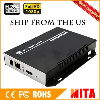 Ship from the US H.264 audio IPTV streaming HDMI Encoder by RTMP HTTP RTSP for Wowza Media Server generate IP MPEG TS output
Ship from the US H.264 audio IPTV streaming HDMI Encoder by RTMP HTTP RTSP for Wowza Media Server generate IP MPEG TS output