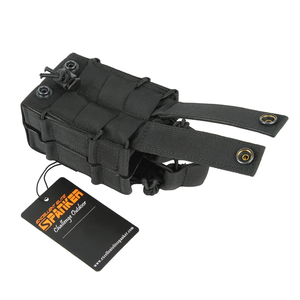 Outdoor Tactical M4 Double Magazine Pouch Hunting Military Molle Ammo Clip Pouch Cartridge Bag Accessori Outdoor Tactical M4 Double Magazine Pouch Hunting Military Molle Ammo Clip Pouch Cartridge Bag Accessori