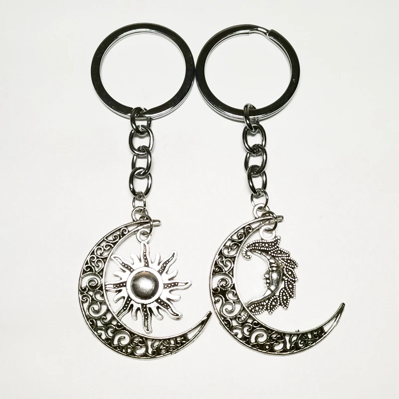 1Pcs Daily Life Inspired New Silver Plated 3D Fashion Sun, Moon, Half Moon Pendant Keychain Fashion Mini Jewelry
1Pcs Daily Life Inspired New Silver Plated 3D Fashion Sun, Moon, Half Moon Pendant Keychain Fashion Mini Jewelry