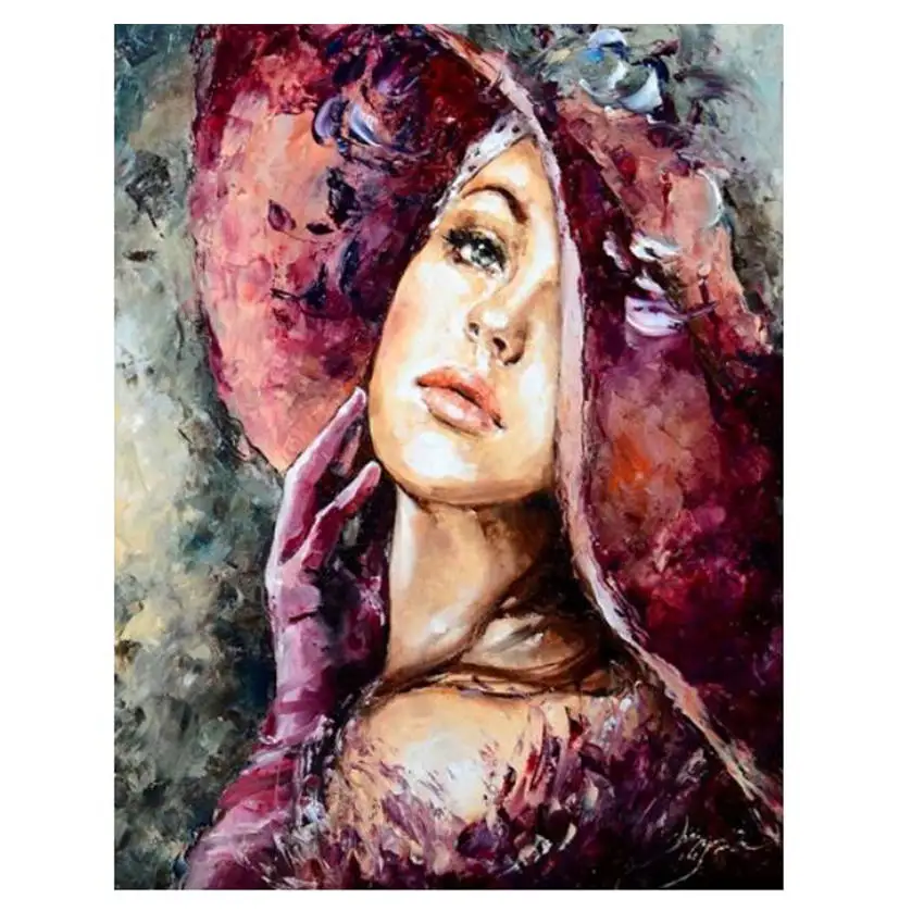 WONZOM Beautiful Girl Pictures By Numbers DIY Handpainted Figure Wall Painting New Gift Coloring By Number Arts For Home Decor
WONZOM Beautiful Girl Pictures By Numbers DIY Handpainted Figure Wall Painting New Gift Coloring By Number Arts For Home Decor