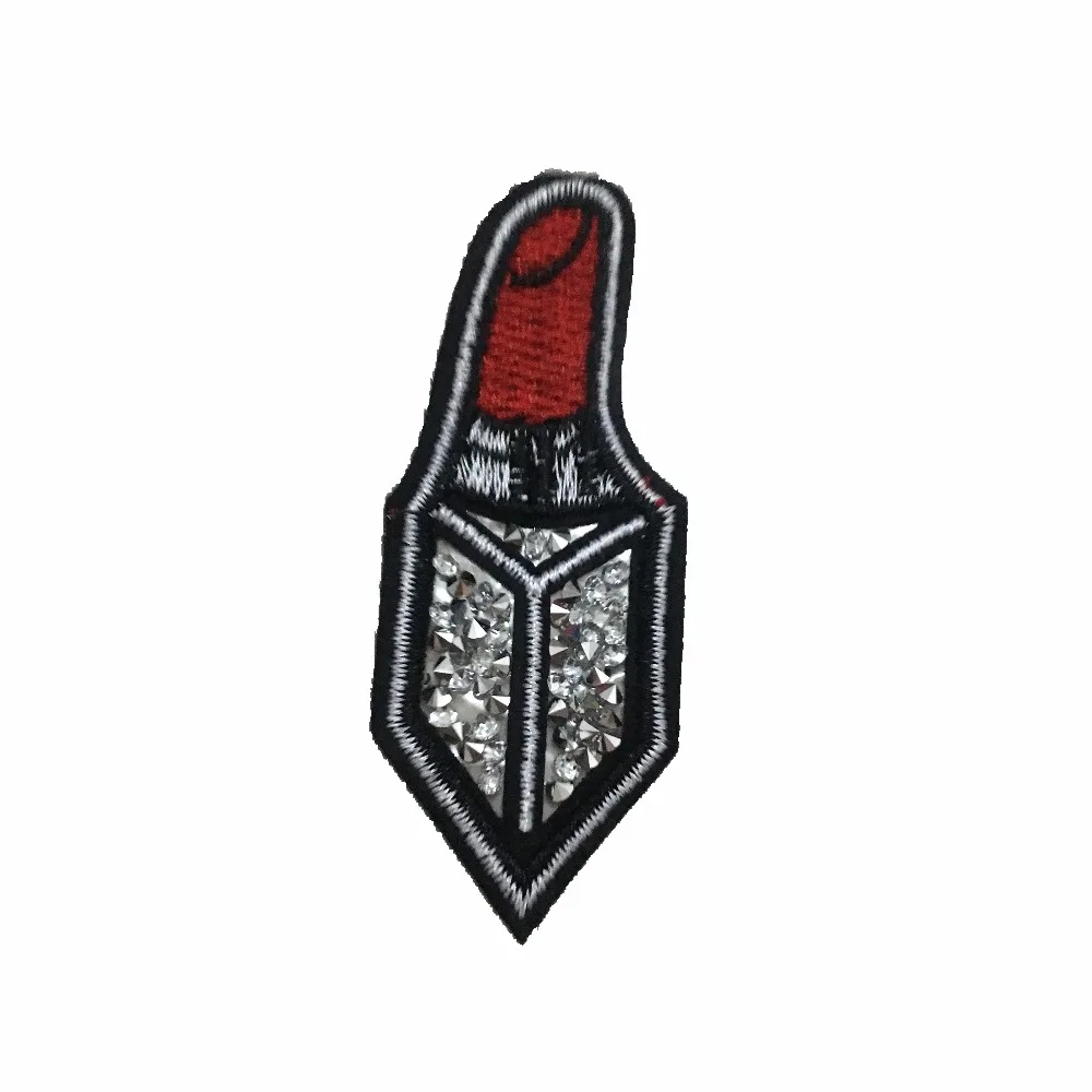 10PCS Red Lipstick Patches Iron On Embroidered Patch Fashion Craft Paste DIY Decoration Rhinestones Patch
10PCS Red Lipstick Patches Iron On Embroidered Patch Fashion Craft Paste DIY Decoration Rhinestones Patch