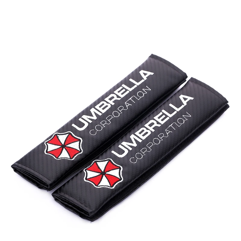 Embroidery for resident Evil Umbrella Corporation emblem Car carbon fiber seat belt cover shoulder pad for bmw audi accessories
Embroidery for resident Evil Umbrella Corporation emblem Car carbon fiber seat belt cover shoulder pad for bmw audi accessories