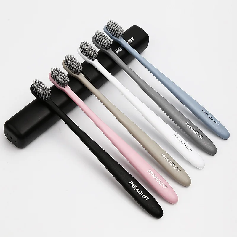 1pc Bamboo Charcoal Nano Toothbrush Creative Small head Soft Hair Toothbrushes Oral Care Teeth Whitening Tooth Brush for Adult
1pc Bamboo Charcoal Nano Toothbrush Creative Small head Soft Hair Toothbrushes Oral Care Teeth Whitening Tooth Brush for Adult
