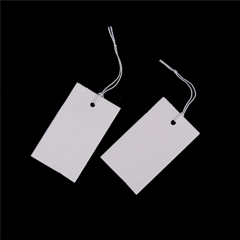 100PCS/lot White Price Labels Hanging Carment Tags Paper Cloth Labels With String Clothing Jewelry Price Tag 4cm*3cm/5cm*3cm
100PCS/lot White Price Labels Hanging Carment Tags Paper Cloth Labels With String Clothing Jewelry Price Tag 4cm*3cm/5cm*3cm