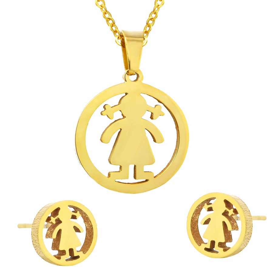25mm high quality stainless steel girls's fashion set,45+5cm fashion jewelry set free shipping
25mm high quality stainless steel girls's fashion set,45+5cm fashion jewelry set free shipping