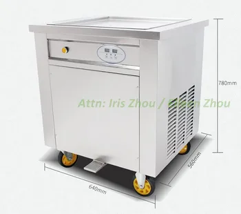110V/60Hz customized pan size 60*60cm fried ice cream machine single with temperature control system
110V/60Hz customized pan size 60*60cm fried ice cream machine single with temperature control system