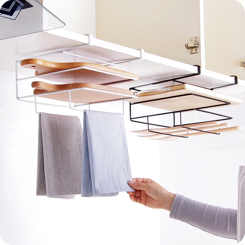 Double Layer Storage Holder Cutting Board Rack Iron Free Punch Hanging Shelf for Chopping Board Cupboard Rack Kitchen Organizer
Double Layer Storage Holder Cutting Board Rack Iron Free Punch Hanging Shelf for Chopping Board Cupboard Rack Kitchen Organizer