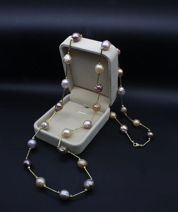 hot sell long sweater chain natural freshwater pearl baroque style Edison abnormity pearl necklace necklace fashion jewelry
hot sell long sweater chain natural freshwater pearl baroque style Edison abnormity pearl necklace necklace fashion jewelry