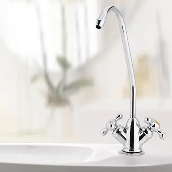1/4'' Sink Faucets Zinc Alloy Kitchen Bathroom Faucet torneira Double Head Faucet Tap Chrome Reverse Osmosis Drinking Water Filt
1/4'' Sink Faucets Zinc Alloy Kitchen Bathroom Faucet torneira Double Head Faucet Tap Chrome Reverse Osmosis Drinking Water Filt