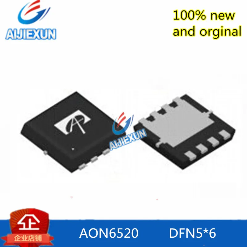 10Pcs 100% New and original AON6520 DFN5*6 30V N-Channel MOSFET in stock | Обустройство дома