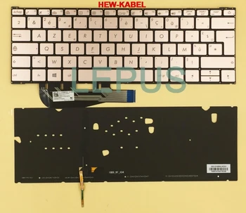 French FR layout backlight keybord for ASUS ZENBOOK 3 UX390 UX390UA keyboard with backlit Golden color
French FR layout backlight keybord for ASUS ZENBOOK 3 UX390 UX390UA keyboard with backlit Golden color