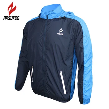 ARSUXEO Breathable Running Clothing Long Sleeve Jacket Wind Coat Men's Windproof Waterproof Cycling Bicycle Bike Jersey Clothing
ARSUXEO Breathable Running Clothing Long Sleeve Jacket Wind Coat Men's Windproof Waterproof Cycling Bicycle Bike Jersey Clothing