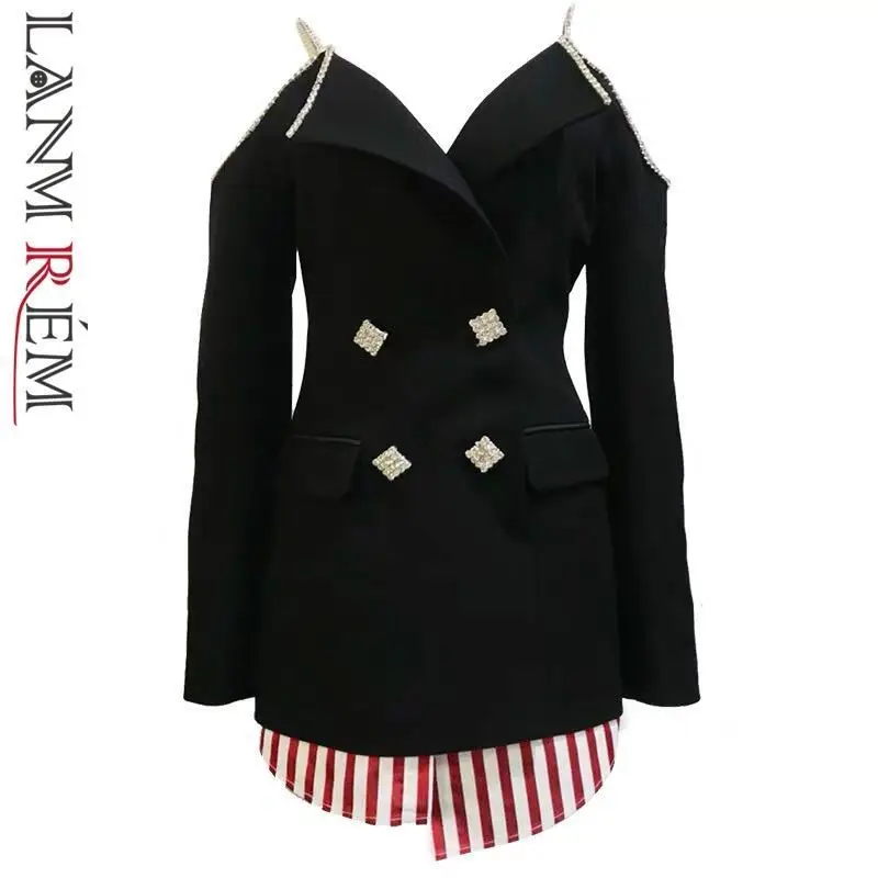 LANMREM 2020 New Summer Thin Styles Fashion Women Clothes Strapless Double Breasted Metal Patchwork Striped Dress WG33901L
LANMREM 2020 New Summer Thin Styles Fashion Women Clothes Strapless Double Breasted Metal Patchwork Striped Dress WG33901L
