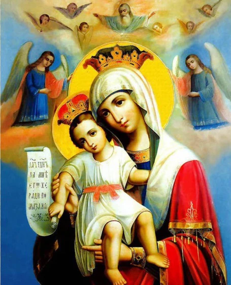 5D Diy Diamond Painting Cross Stitch Madonna With The Child Needlework Diamond Embroidery Full Round Mosaic Decoration Resin Kit
5D Diy Diamond Painting Cross Stitch Madonna With The Child Needlework Diamond Embroidery Full Round Mosaic Decoration Resin Kit