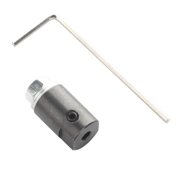 4mm High Carbon Steel Hole M6 Motor Shaft Adapter For Saw Blade Connection Coupling Joint Connector Coupler Sleeve Accessories 
4mm High Carbon Steel Hole M6 Motor Shaft Adapter For Saw Blade Connection Coupling Joint Connector Coupler Sleeve Accessories
