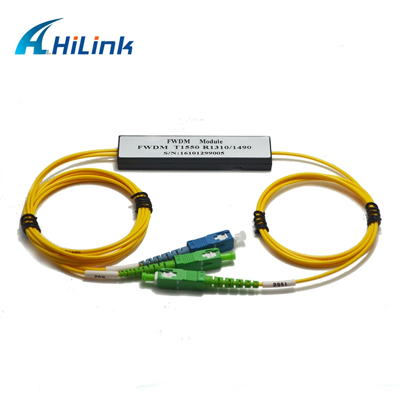 Hilinktech (10PCS) FWDM Filter ABS BOX TX1550 RX 1310/1490nm for system monitoring
Hilinktech (10PCS) FWDM Filter ABS BOX TX1550 RX 1310/1490nm for system monitoring