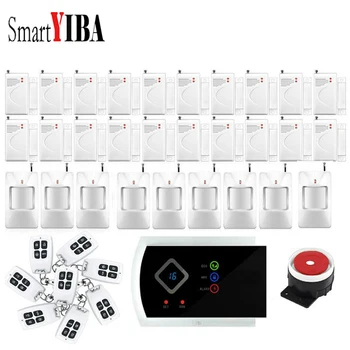 SmartYIBA Qaud-Band Security Home Burglar Alarm System Android ios APP Controlled Motion Sensor Door Magnetic Alarm Siren Alert
SmartYIBA Qaud-Band Security Home Burglar Alarm System Android ios APP Controlled Motion Sensor Door Magnetic Alarm Siren Alert